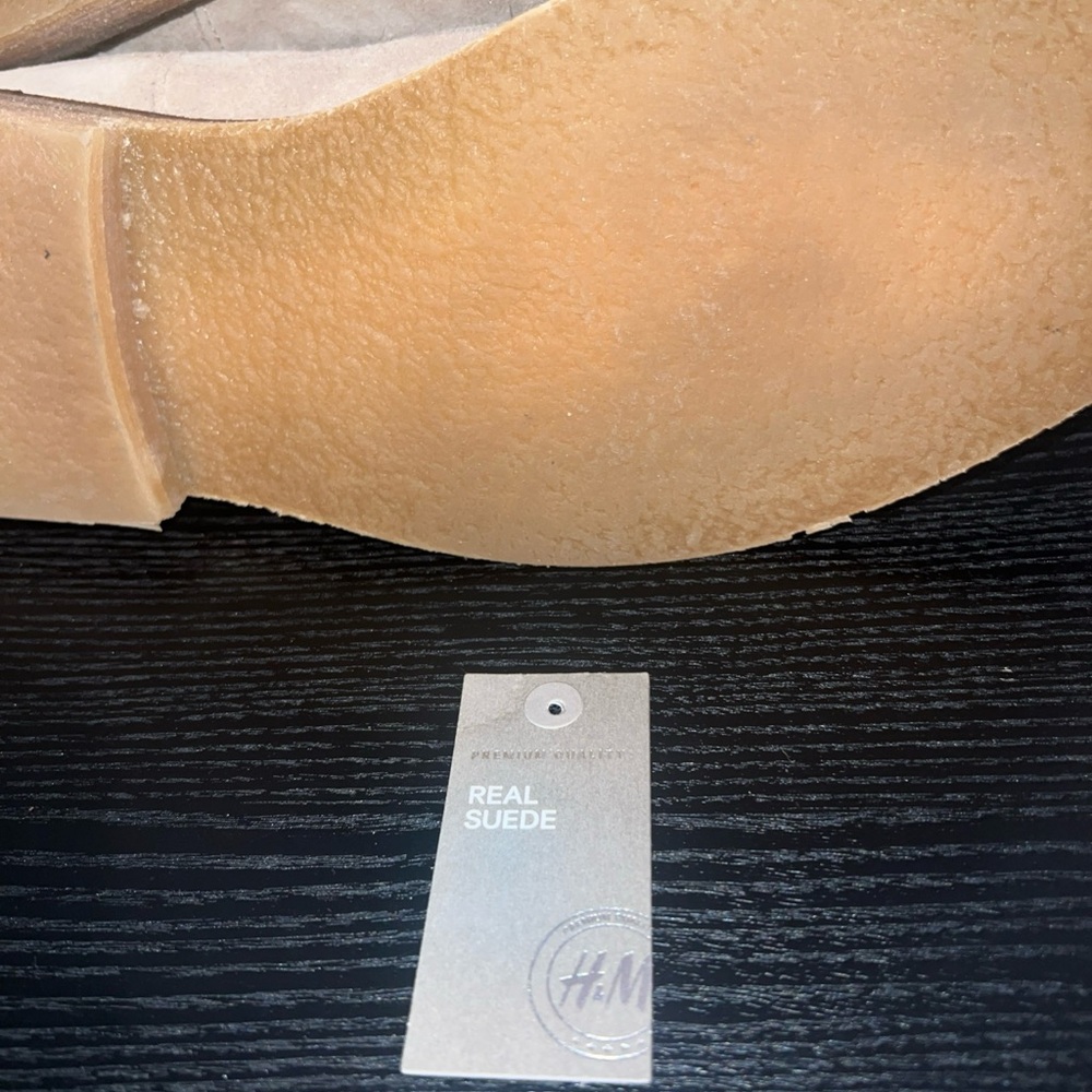 H&M Limited Tan suede Chelsea boots - Picture 5 of 5